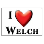 Welch, Goodhue County, Minnesota - Fridge Magnet Love Souvenir Usa Gift. Fixed Price $5.90.