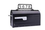 Architectural Mailboxes 3460B Manhattan Address Plaque, Small, Black. Fixed Price $34.84.