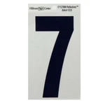 Hillman 844103 5-1/4-INCH Reflective Square-cut Mylar Number 7, Black On Silver. Fixed Price $6.95.