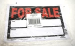 Hillman Sign Weather & Fade Resistant Plastic Auto For Sale 8" X 12" 6 Pack. Fixed Price $19.11.