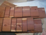 32 Cedar Closet Drawer Liner Planks Tongue Groove Aromatic 21 3-1/2"X 1/4"+. Fixed Price $59.99.