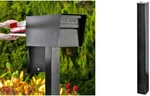 7526 Manager Security Mailbox With 7121 In-ground Post Black. Fixed Price $331.99.