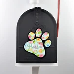Mailbox Magnet (partial Cover) Floral Paw Print Customized /plain New Puppy Dog. Fixed Price $10.95.
