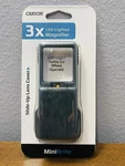 Carson Minibrite 3X Led Lighted Magnifier With Slide-up Lens Cover. Fixed Price $15.99.