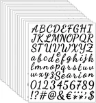 1296 Pcs 16 Sheets Letter And Number Stickers,waterproof Mailbox. Fixed Price $10.57.