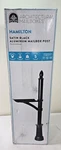 Architectural Mailboxes Hamilton In Ground Steel Post Black 7510B-10. Fixed Price $89.00.