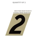 The Hillman Group 840556 3-INCH Aluminum Angle-cut Number (2 Pack). Fixed Price $7.95.