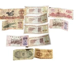 Lot 11 Chinese Money 1953-1980 Varying Circulations Values Fec Rmb Woman Tractor. Fixed Price $19.99.