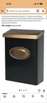 Architectural Mailboxes Designer Locking, Vertical Wall-mounted For. Fixed Price $19.00.