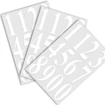 Die Cut White Vinyl Numbers Stickers 2 Self Adhesive - 3 Inch,. Fixed Price $11.23.