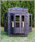 Hughes Hunting The Intimidator 4'X4' Box Slide Windows & Half Door. Fixed Price $1225.99.