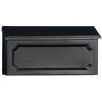 Gibraltar Mailboxes Windsor Small Capacity Rust-proof Plastic Black, Wall-mount. Fixed Price $41.50.