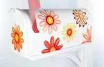 Magnet Partial Cover Set 6 Groovy Boho Flowers For Decor. Fixed Price $27.95.