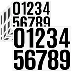 10 Sheets Vinyl House Numbers For Mailbox, 4 Inch Waterproof Self-adhesive St.... Fixed Price $15.36.