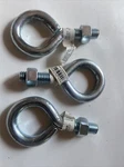 3PACK Hillman Eye Bolt With Hex Nut Zinc Plated Steel 1/2-13" 4" 320744. Fixed Price $15.00.