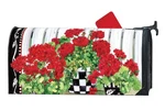 Studio Geranium Flowers Decorative, The Original Magnetic Mailbox Cover, Ma.... Fixed Price $42.34.