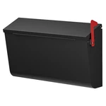 Wall Mount Mailbox For Outside With Flag - Galvanized Steel Modern Black. Fixed Price $44.99.