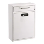 Adiroffice ADI631-04-WHI-KC Large Wall Mountable Mailbox With Key And. Fixed Price $111.99.