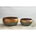 Copper Pot/planter With Patina And Raised Dot Design, 1 Piece, Choose Size. Fixed Price $29.95.