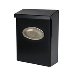 Architectural Mailboxes Medium Steel Locking Wall Mount W/ Black Finish. Fixed Price $22.95.