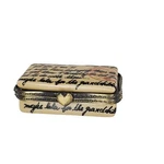 Cbk Ltd Trinket Box Magdspuri Letter Postcard Postage Mail Porcelain. Fixed Price $59.99.