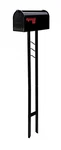 Gibraltar Mailboxes Mailbox-to-go Medium Capacity Galvanized Steel Black,. Fixed Price $84.73.