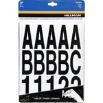 Hillman Adhesive 2-IN. Black Letter & Number Kit. Fixed Price $8.95.