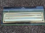 Gibraltar Spring Loaded Polished Brass Mail Slot. Fixed Price $15.90.