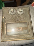 Official United States Postal Service Antique Bronze Box Front. Fixed Price $30.00.