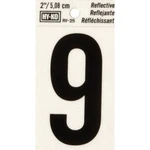 Hy-ko Vinyl In. Reflective Adhesive Number Nine RV-25/9 Pack Of 10. Fixed Price $14.01.
