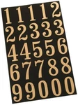 Hy-ko MM-3N Packaged Number Set, 1-3/4 In Character, Gold (3 Pack). Fixed Price $9.99.