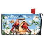 Briarwood Lane Bless This Home Cardinal Mailbox Cover - Standard Size. Fixed Price $16.95.