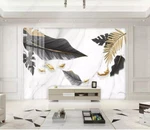 3D Leaf Marble ZHUA3407 Wallpaper Murals Removable Self-adhesive Ann 24. Fixed Price $14.31.