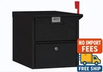 Salsbury 4325BLK Black Mailbox, Locking Front & Rear Access, Outgoing Tray. Fixed Price $146.54.