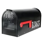 Zinovo Metal Post Mount Mailboxes For Outside,galvanized Steel,waterproof,med.... Fixed Price $90.75.