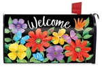 Briarwood Lane Whimsy Flowers Spring Mailbox Cover. Fixed Price $15.95.