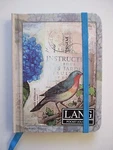 Hbot Vintage Designs Pocket Journal Prayer Dream Memory Travel Lang 80PG. Fixed Price $7.99.