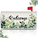 Eucalyptus Mailbox Covers Magnetic Welcome Letter Wrap Standard Size 21X18. Fixed Price $14.00.