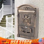 Rustic Wall Mount Mailboxes Residential Letter Antique Vintage Style. Fixed Price $38.35.