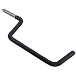 5-PACK Ladder Hooks 4", 20LBS Black Vinyl Hillman 851977 Garage/tool Storage. Fixed Price $15.95.