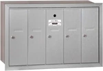 Salsbury : 5-DOOR Surface Mount Vertical Mailbox With Usps Access (gray). Fixed Price $799.00.