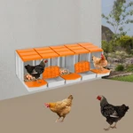5-COMPARTMENT Chicken Nesting Box, Laying With Egg Collection. Fixed Price $66.13.