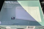 Brand New Whitman Wall Mounted Locking Mailbox With Keys White Steel. Fixed Price $12.99.