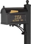 Deluxe Black Mailbox Package - Stylish & Durable Home Solution. Fixed Price $664.99.