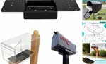 Mounting Bracket Universal Plate For Post Mailboxes 4X4 Wood. Fixed Price $46.56.