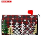 21X18'' Magnetic Christmas Tree Mailbox Wrap - Easy Install Holiday Decor. Fixed Price $6.04.