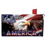 Briarwood Lane God Bless America Eagle Mailbox Cover - Standard Size. Fixed Price $16.95.