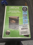 New Gibraltar Designer Medium Wall Mount Locking Steel Mailbox Bronze DMVKGV04. Fixed Price $20.00.