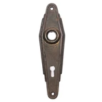Reclaimed Art Deco Door Plates, C. 1930, Available, NDP507. Fixed Price $15.00.