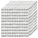 Shunyinlai 1/2 Inch Self Adhesive Vinyl Number Stickers, Waterproof St.... Fixed Price $8.79.